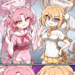 This is a pixiv picture whose title is 모브가키.