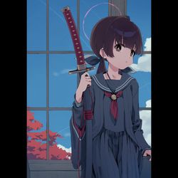 This is a pixiv picture whose title is 🍁.