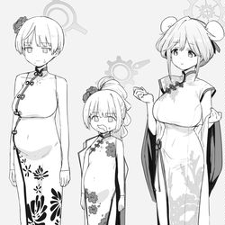 This is a pixiv picture whose title is チーパオ.