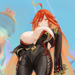 This is a pixiv picture whose title is Mavuika.