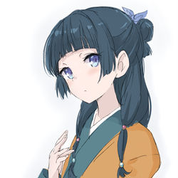 This is a pixiv picture whose title is 猫猫.