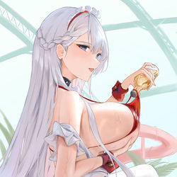 This is a pixiv picture whose title is ベルファスト.