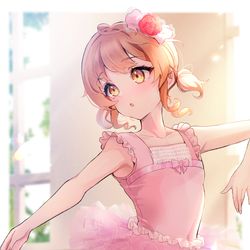 This is a pixiv picture whose title is バレエ男の娘.