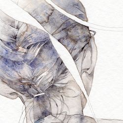 This is a pixiv picture whose title is 匂い墨（においずみ）.