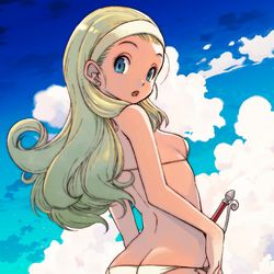 This is a pixiv picture whose title is 夏の終わりのアンルシア。.