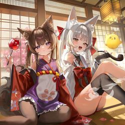 This is a pixiv picture whose title is アズールレーン7周年!.