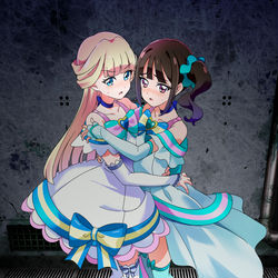 This is a pixiv picture whose title is 【Skeb】ミッドフォームユキまゆ.