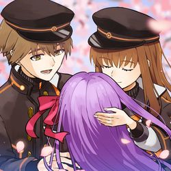 This is a pixiv picture whose title is 俺たちの自慢の後輩.