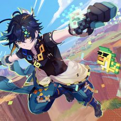 This is a pixiv picture whose title is Kinich.