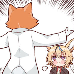 This is a pixiv picture whose title is どーもどーも.