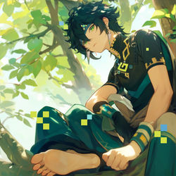 This is a pixiv picture whose title is Kinich.