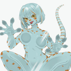 This is a pixiv picture whose title is 🦎.