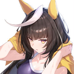 This is a pixiv picture whose title is 黒髪美人なライトオ.