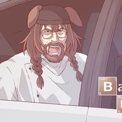 This is a pixiv picture whose title is Baking Bread.