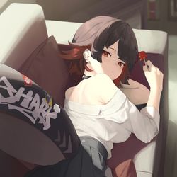 This is a pixiv picture whose title is Ellen Joe.