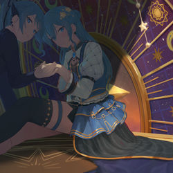 This is a pixiv picture whose title is ソワレ.