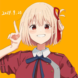 This is a pixiv picture whose title is 錦木千束生誕祭2024.