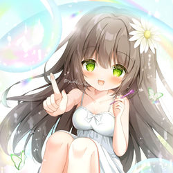 This is a pixiv picture whose title is 🫧🌼.