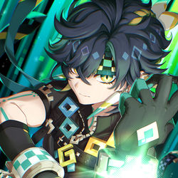 This is a pixiv picture whose title is 聖龍顕現！！.