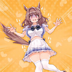 This is a pixiv picture whose title is トレセン学園でよく見かけるポーズ（その2）.