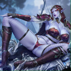 This is a pixiv picture whose title is 女王.