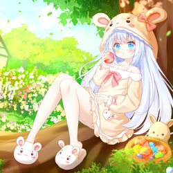 This is a pixiv picture whose title is 【委托】异世界软软萝莉.