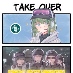 This is a pixiv picture whose title is Take Over.