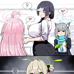 This is a pixiv picture whose title is ふーん.
