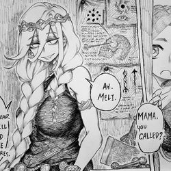 This is a pixiv picture whose title is Mami.