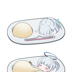 This is a pixiv picture whose title is モチィ….