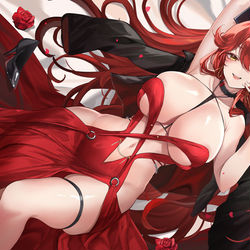 This is a pixiv picture whose title is レッドフード.