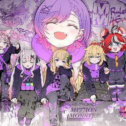 This is a pixiv picture whose title is We all Undepictable.
