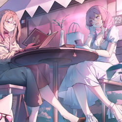 This is a pixiv picture whose title is r十周年贺图.