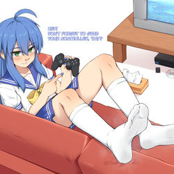 This is a pixiv picture whose title is Konata Izumi | 泉 こなた.
