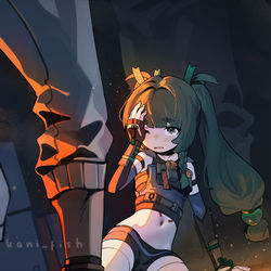 This is a pixiv picture whose title is QingYi 1.