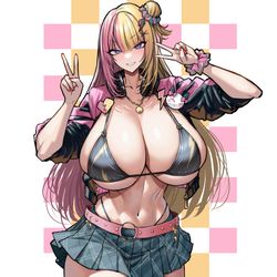 This is a pixiv picture whose title is 最近のお乳.