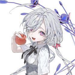 This is a pixiv picture whose title is 蠱惑的少女.