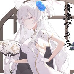 This is a pixiv picture whose title is チーパオアキラ.