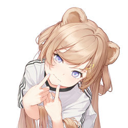 This is a pixiv picture whose title is kiara-摸魚（有網圖參考）.