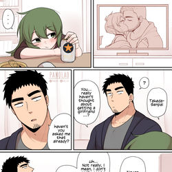 This is a pixiv picture whose title is Fan-Comic Remake 💚💜.
