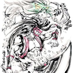 This is a pixiv picture whose title is 【極道畫師】塔姆塔姆＆恰姆恰姆.