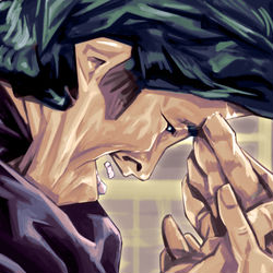 This is a pixiv picture whose title is 古畑任三郎.