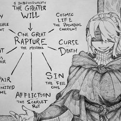 This is a pixiv picture whose title is Lore.