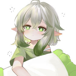 This is a pixiv picture whose title is 배추는 졸린데.