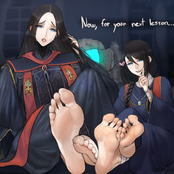 This is a pixiv picture whose title is Rennala+Sellen.