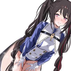 This is a pixiv picture whose title is ふとももがミチミチで汗が貯まる教祖.