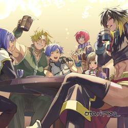 This is a pixiv picture whose title is 親睦.