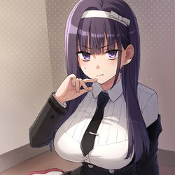 This is a pixiv picture whose title is 「わ、私なんかに何の用だ…！」.