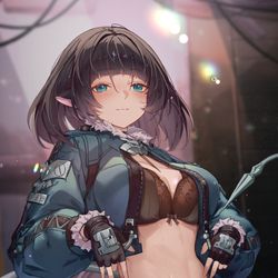 This is a pixiv picture whose title is ネズミちゃん😍.