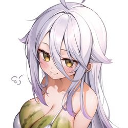 This is a pixiv picture whose title is Henya's Big Melons.